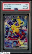Pikachu Ex 001/030 Wcs23: 2023 World Championships Yokohama Deck
