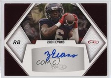 2023 SAGE Low Series Auto Red Zach Evans #A-ZE Auto 4r3