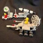 LEGO 6880 Surface Explorer, 462 Mobile Rocker Launcher and spare parts lot.