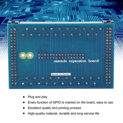 Expansion Board Plastics PCB Cascade GPIO Extension Module For 4 CB - Afbeelding 2 van 22