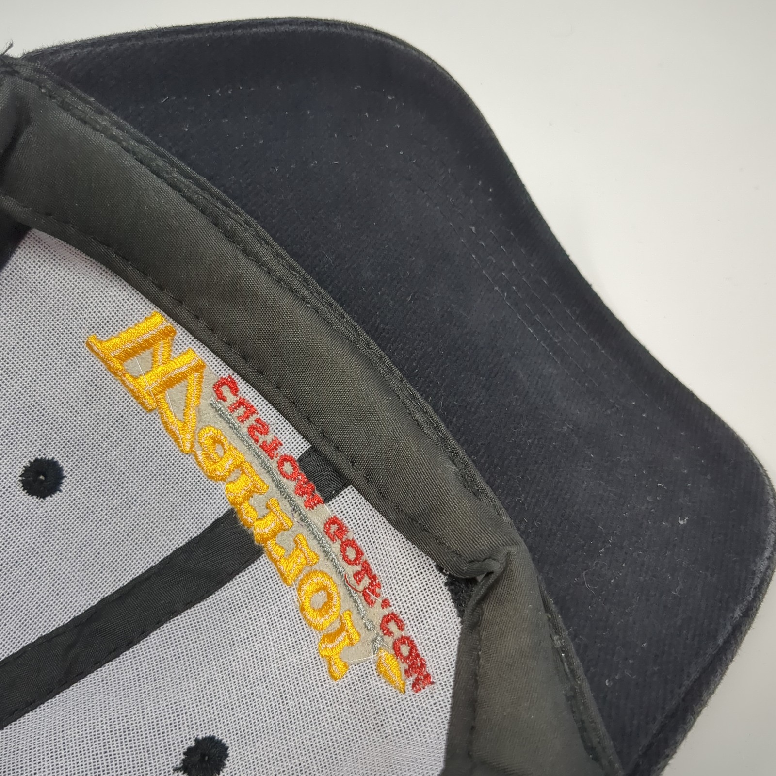 Warrior Custom Golf Strapback Baseball Cap Black … - image 8