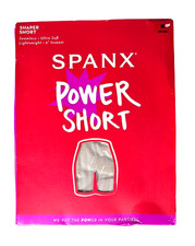 Spanx Higher Power Shorts High-Waist Shapewear Soft Nude K4101 Size M