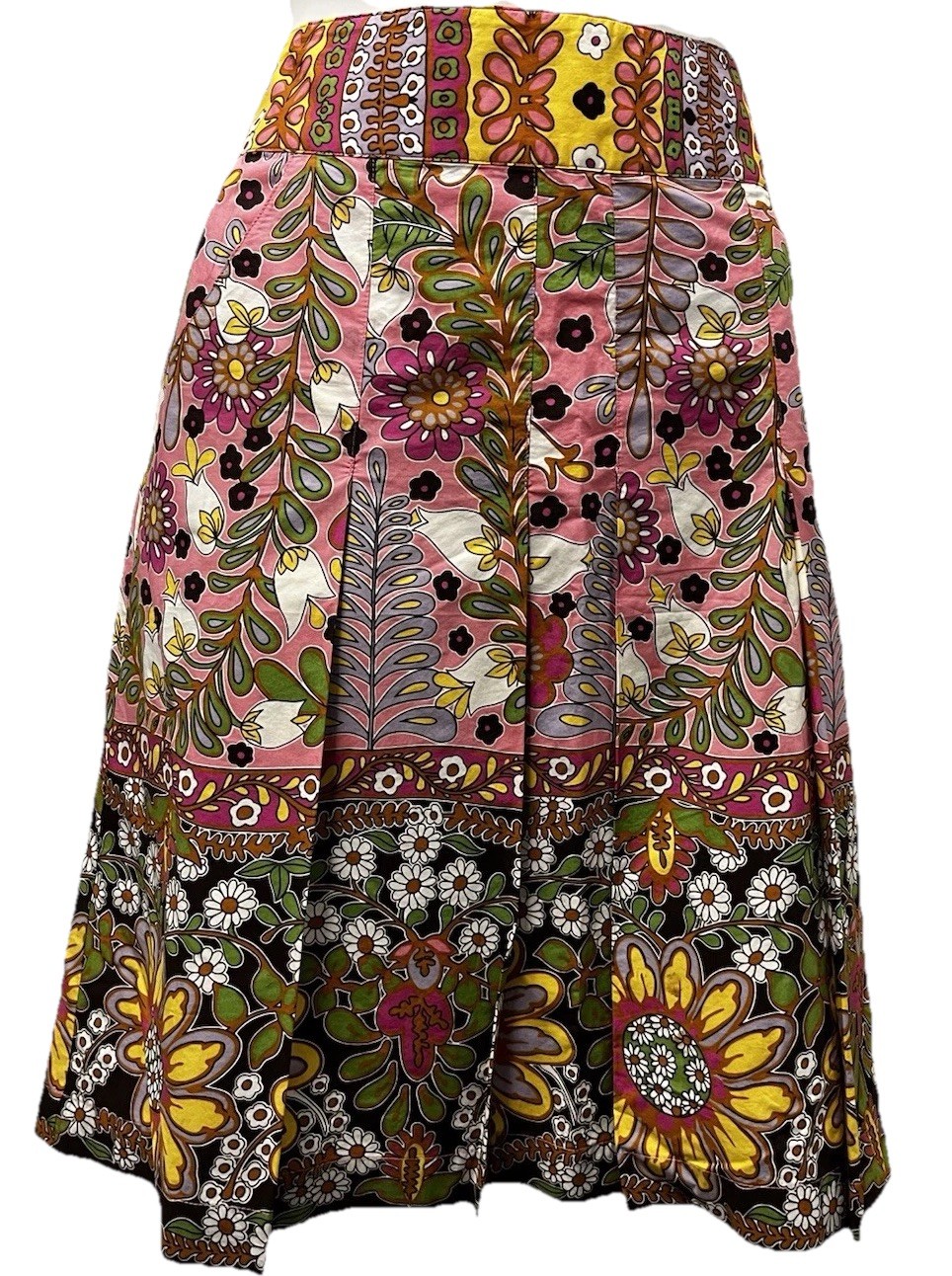 Y2K CAbi Carol Anderson Pink Floral Tennis Pockets Everyday Skirt Women’s 4