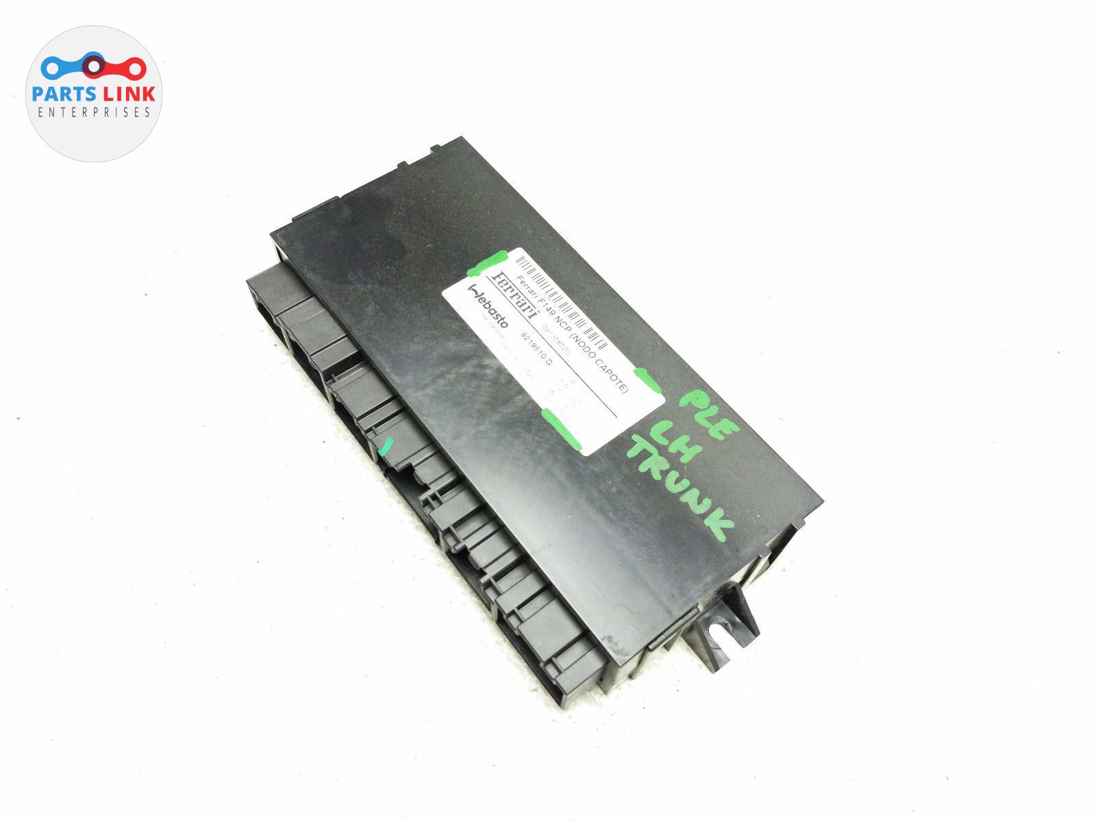 2008-14 FERRARI CALIFORNIA CONVERTIBLE TOP CAPOTE CONTROL MODULE 81308000 F149