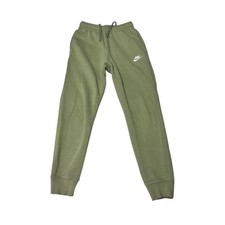 Nike Sportswear Club Fleece Joggers Olive Green Womens XS 26X26