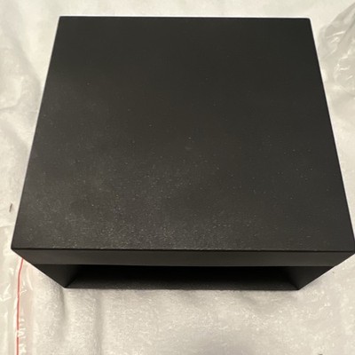 C3032-F Landscape Deck Light Hardwired Outdoor Black Matte Metal AC 100-240V