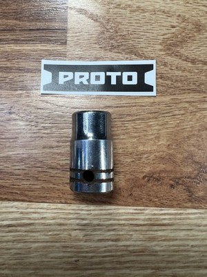 Vintage Proto 5418 9/16  12 Point Socket 1/2  Drive USA Ultrasonic Cleaned
