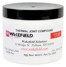1pc Wakefield 120-8 Thermal Joint Compound, Silicone Oil, Opaque White, 120