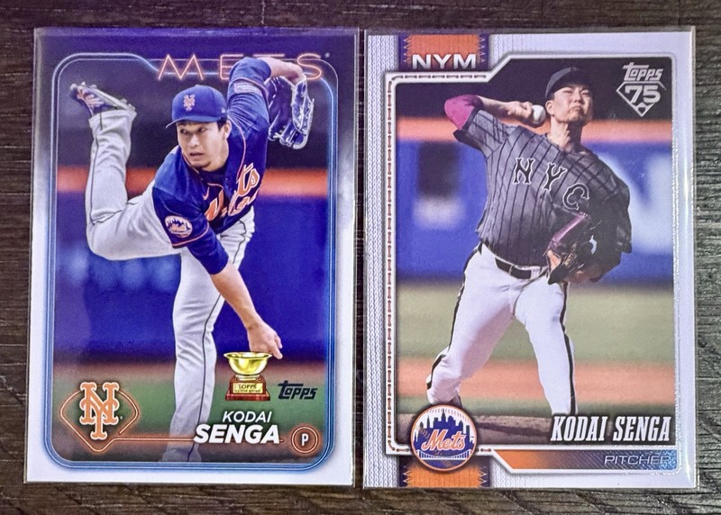 2024 Topps Kodai Senga #292 All Star Rookie Cup 2026 75 Base #667 New York Mets