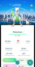 Shiny Mewtwo Background Tokyo Japan Go Fest - Trading 20K/1M Stardust