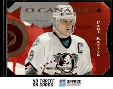 1995-96 Donruss Canadian Ice Paul Kariya /2000 #2 Anaheim Mighty Ducks