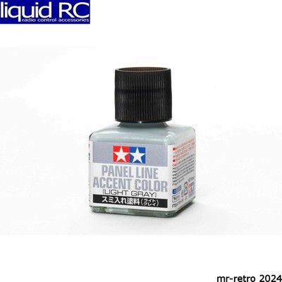 Tamiya USA TAM87189 Panel Line Accent Color Light Gray