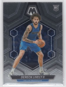#248 2023-24 Mosaic BASE / Dereck Lively II RC Mavericks