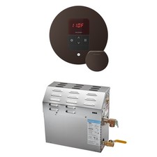 MS 5 kW 5000 W Steam Generator Pkg w/round iTempo Control in OilRubbed Bronze