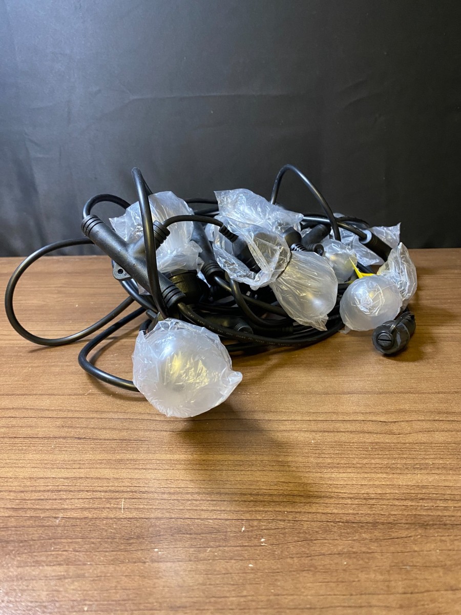 XMCOSY+ YJ-SC15A Black Warm White RGB 12V 49FT Smart Outdoor