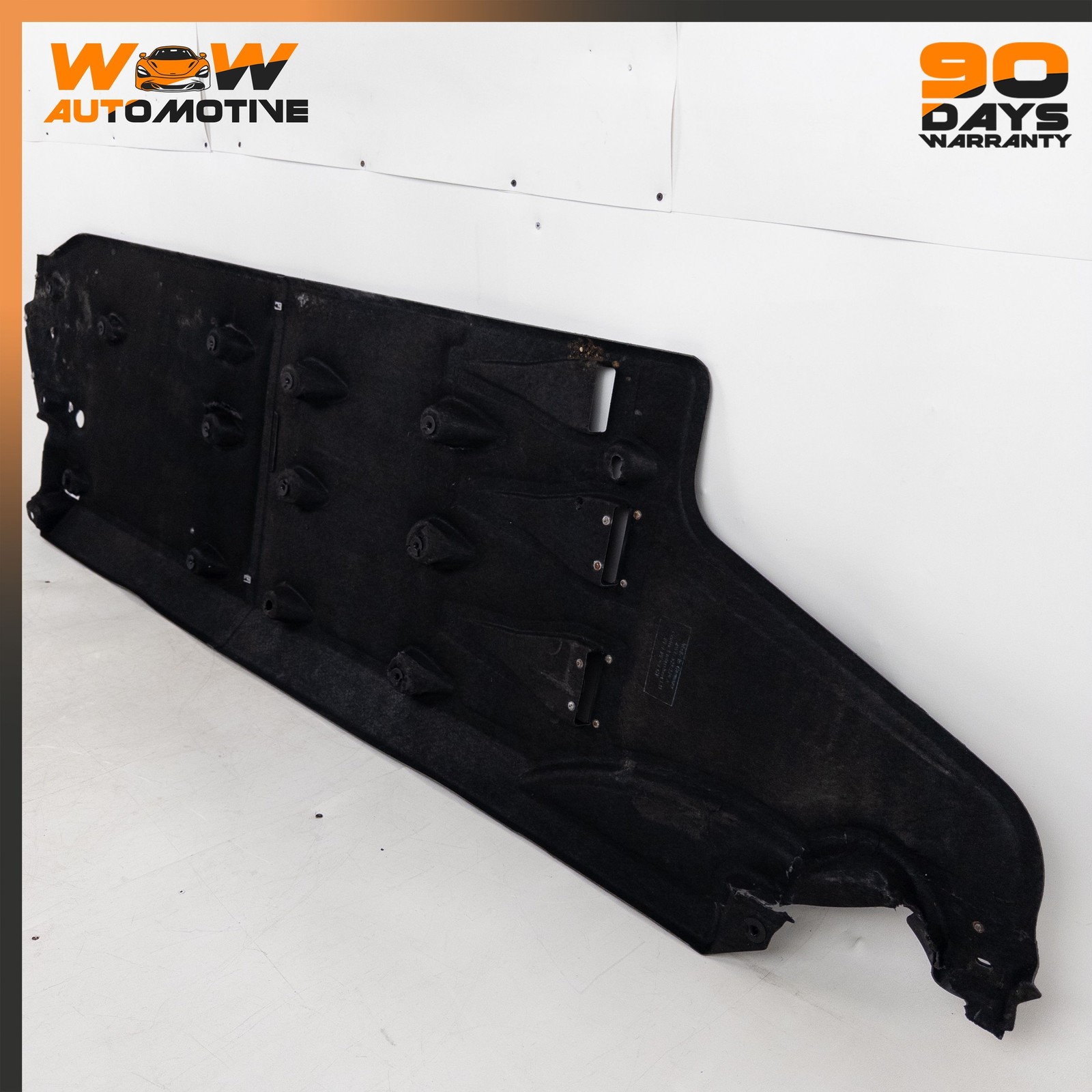 14-19 BENTLEY FLYING SPUR LEFT DRIVER SIDE SPLASH SHIELD UNDERBODY TRIM OEM