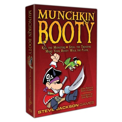 Munchkin Booty Card Game Expansion Silly Pirate-Themed Add-On for Munchkin