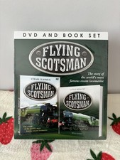 Flying Scotsman Steam Train DVD and Book Set 