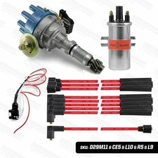 Rover P5 P6 V8 35D Distributor with Lucas Module Coil Link Lead and HT Leads