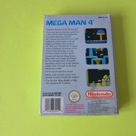 Mega Man 4 - Nintendo Entertainment System NES - Originalverpackt