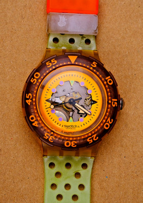 Armbanduhr Uhr Swatch Scuba 200 Hypocampus SDK103 SDK 103