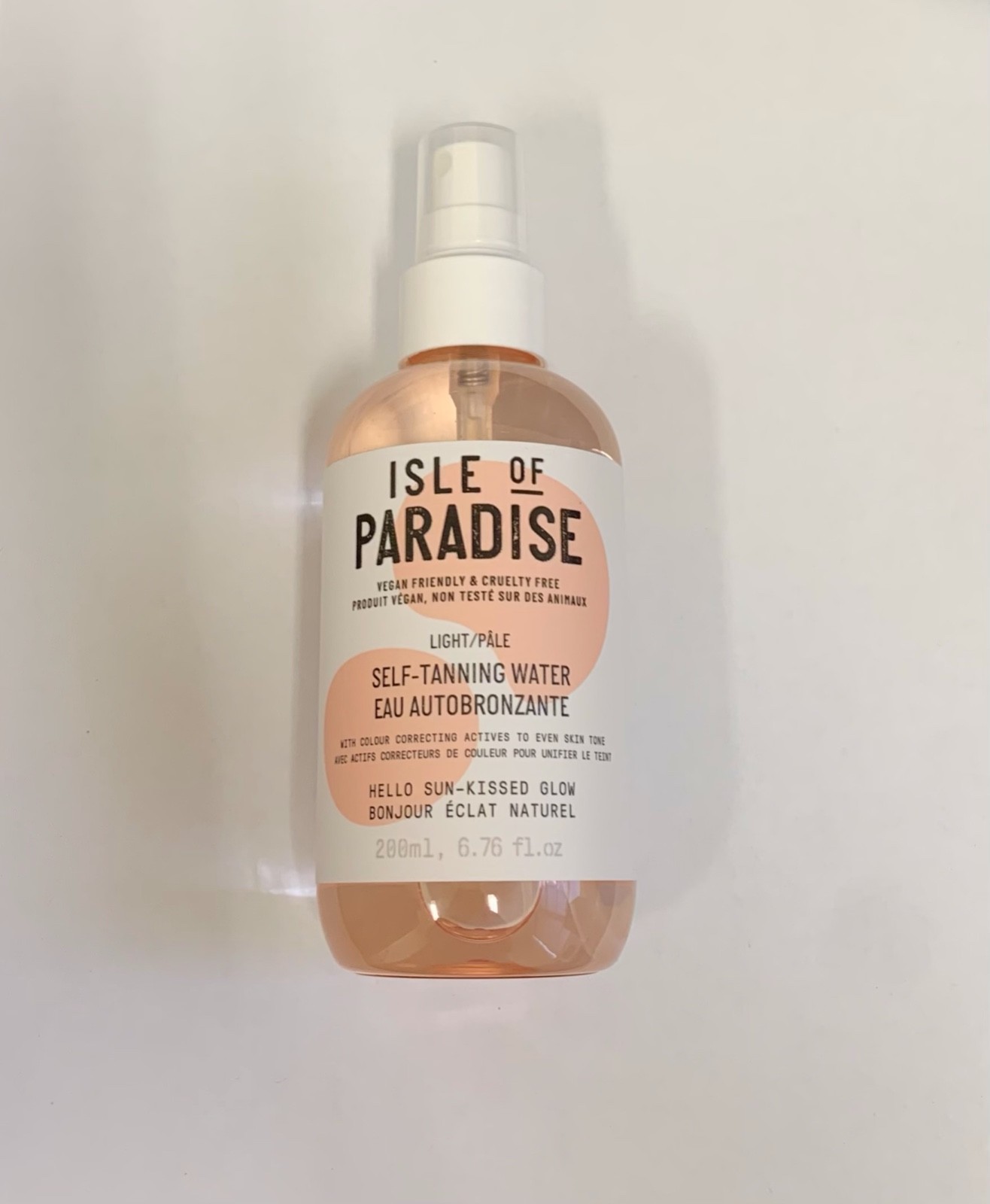 Isle Of Paradise Self Tanning Water - Light - 200 ml / 6.76 oz