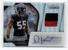 2025 Panini Prizm Patch Autographs Silver Danielle Hunter Auto Jersey 96/99
