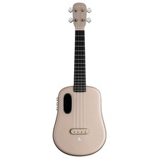 LAVA U Carbon Fiber Ukulele with Effects Concert Travel Ukulele with Case Pick