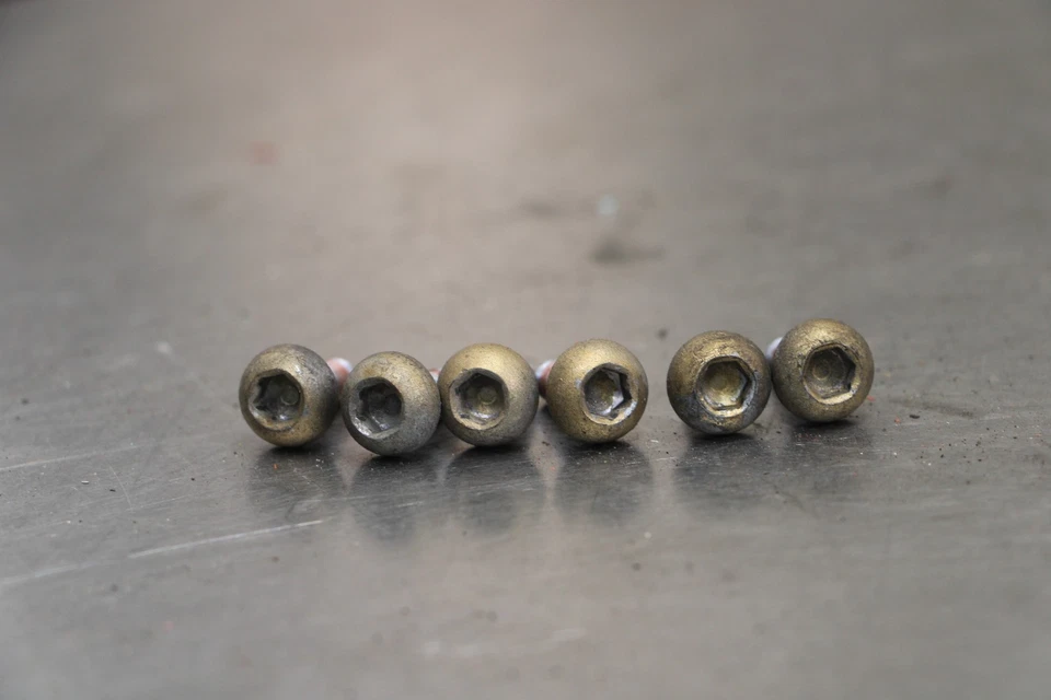 05-06 HONDA CBR600RR 600RR FRONT BRAKE ROTOR BOLTS DISC HARDWARE SCREW SET KIT - Image 4 of 4