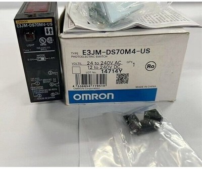 1PC   E3JM-DS70M4-US Photoelectric Sensor Switch E3JMDS70M4US New #zc
