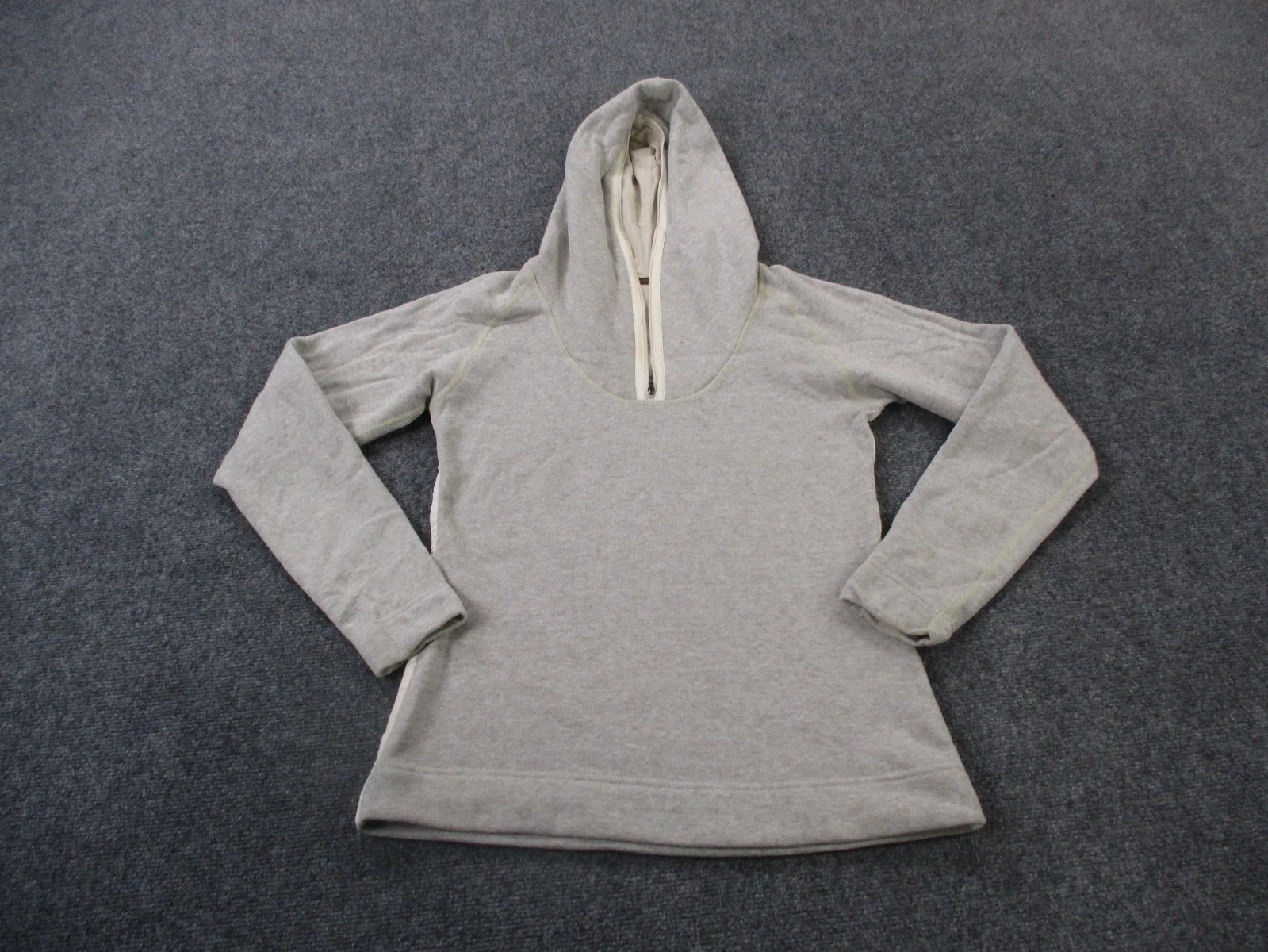 Kuhl Jacket Women S Gray Hiking Hoodie Pullover Outdoor Camping Sweater Kashmira