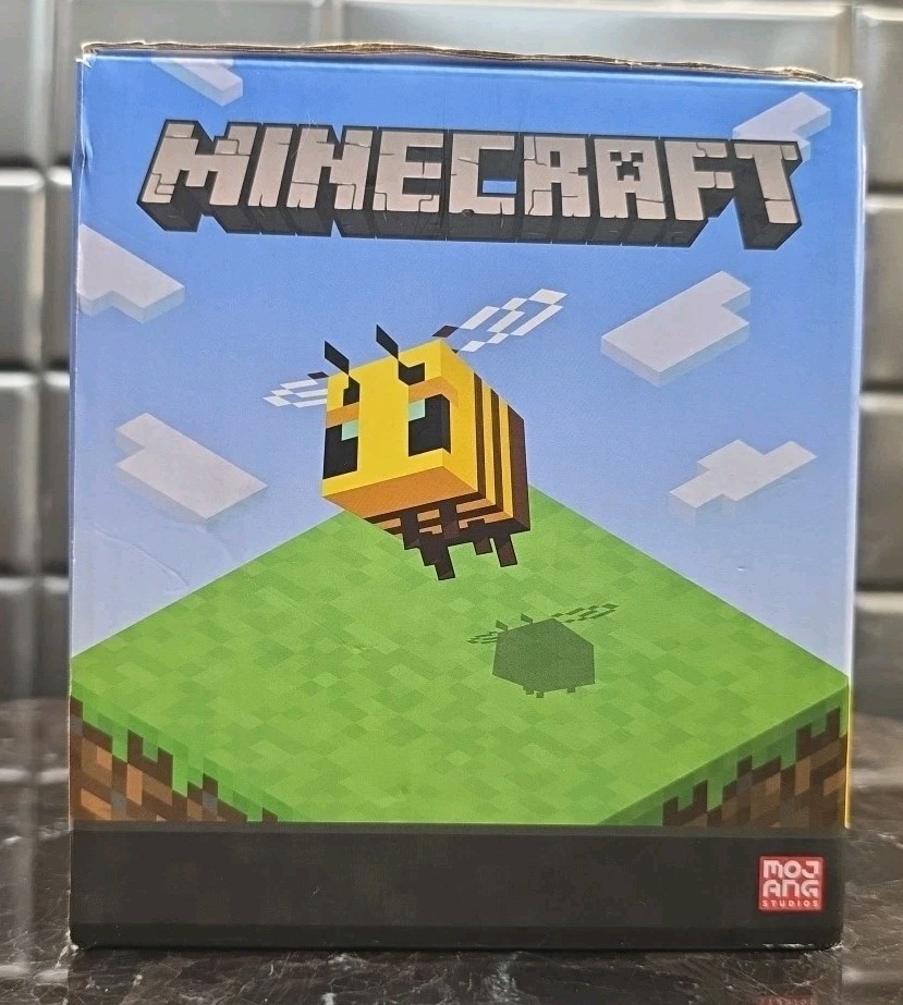 Paladone Minecraft TNT Alarm Clock 4&3/8" With Sound & Mood Light 2021 Sealed