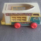 Vintage 1973-1976 Fisher Price Play Family Camper 994 - Well Loved!