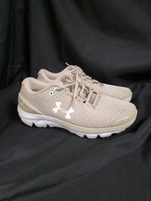 Under Armour Charged Gemini 2024 NM Brown White 6005517-289 Sz. 6.5Y EXCELLENT 