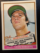 1976 Topps Leon Roberts #292T Houston Astros