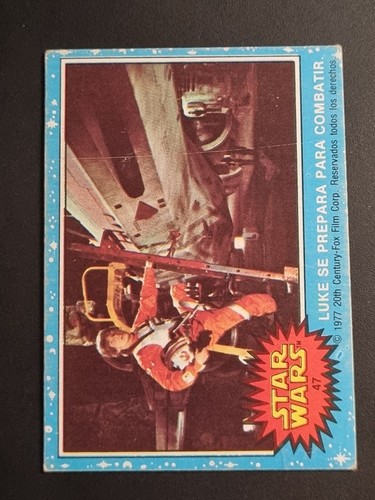 1977 Topps Mexico Star Wars #47 — Raw