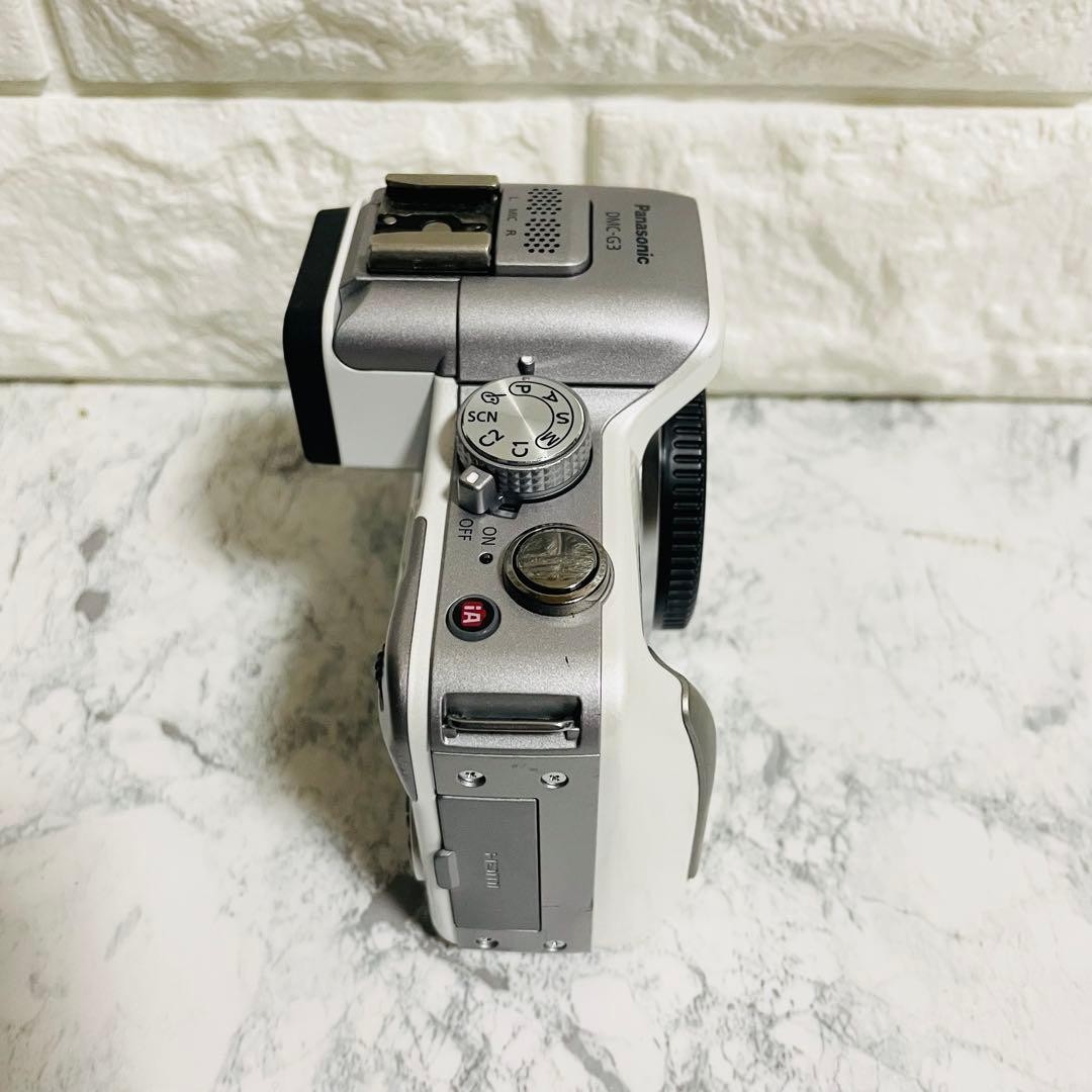 Panasonic LUMIX DMC G3 W White Mirrorless Camera 16 MP Micro Four
