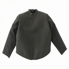 Fechttrainerjacke Pullover-Stil Schutz-Fechtjacke Schwarz f&uuml;r Fechttrainer