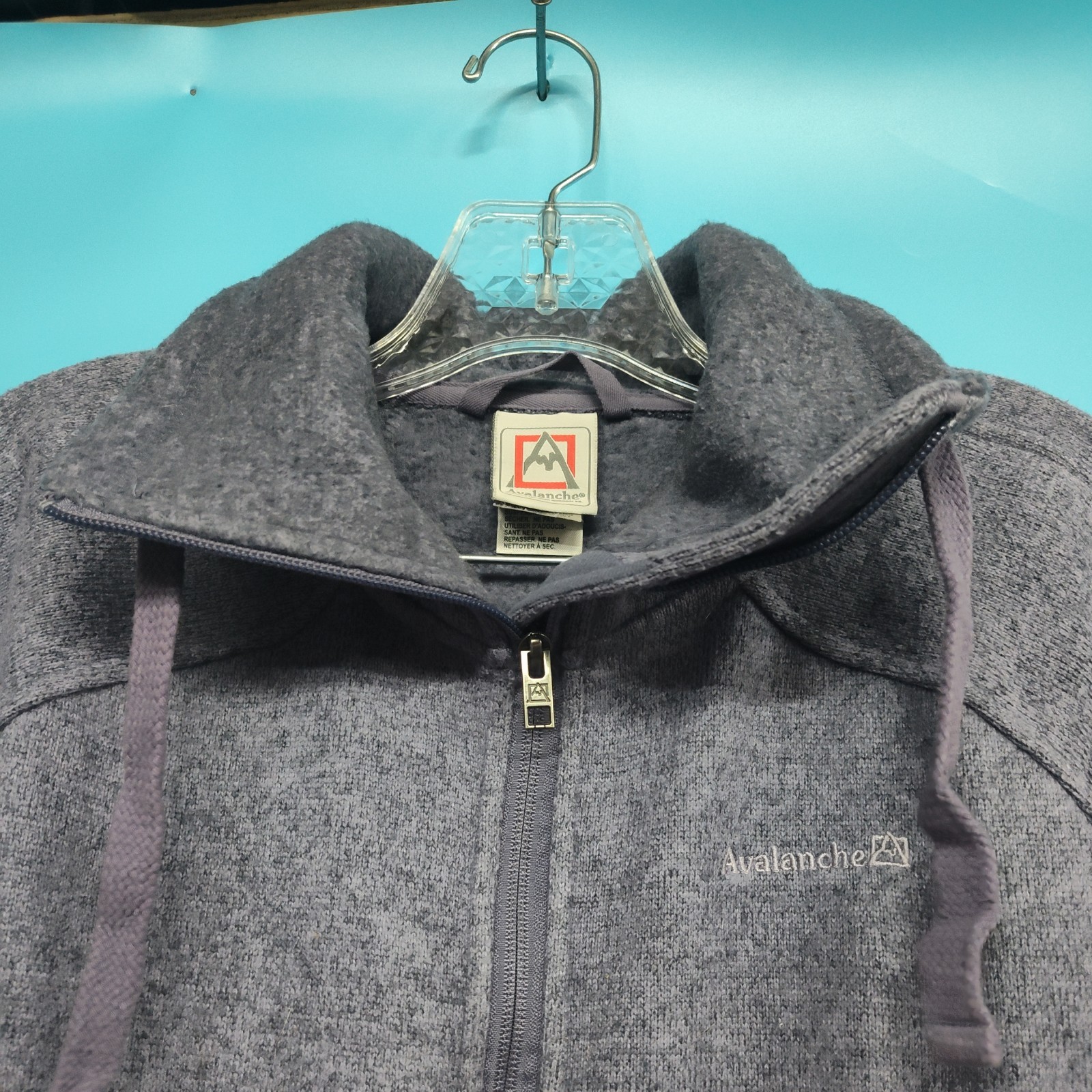 Avalanche Jacket Womens Size Medium Gray Full Zip… - image 2