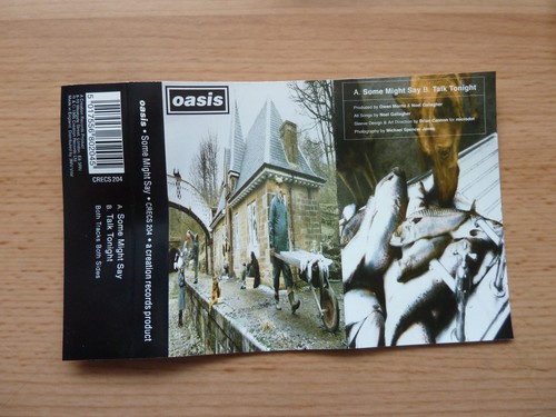 OASIS - SOME MIGHT SAY - CASSETTE SINGLE - CREATION - CRECS 204 - 1995 - Picture 4 of 8