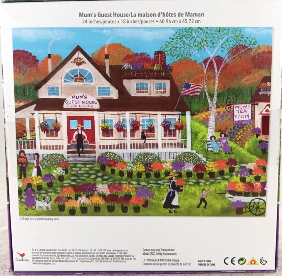 Mum's Guest House 1000 Piece Jigsaw Puzzle by Cardinal - Image 3 of 4