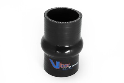 76mm Hump Hose Silikonverbinder VIPER PERFORMANCE Schwarz
