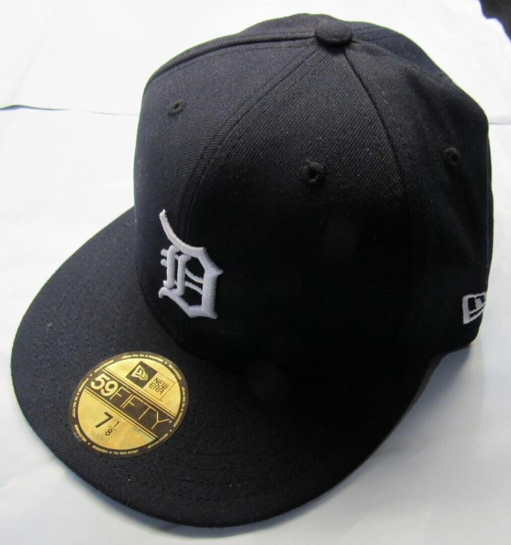 MLB Detroit Tigers 9/11 Memorial Fitted Baseball Hat 7 3/4 Home