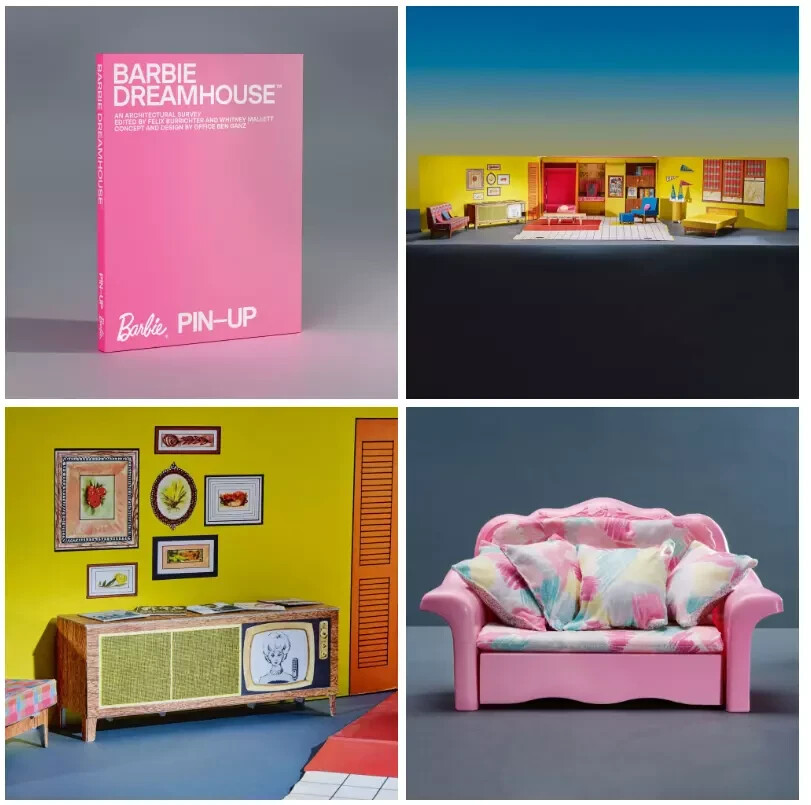 Barbie Dreamhouse PIN-UP 本 Barbie Dreamhouse PIN-UP Book Limited Edition with Acrylic