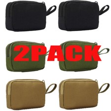 Mini Tactical Wallet Key Pouch Military Coin Zipper Waterproof Small Waist Bag
