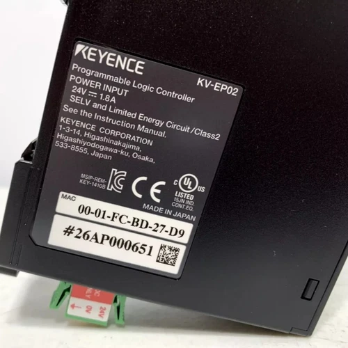 1 Stück Neu Keyence KV-EP02 SPS-Modul Expressversand KVEP02 - Bild 2 von 2