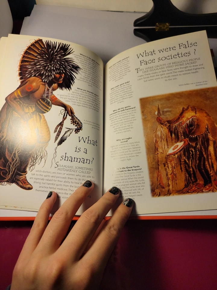 Native Americans ~ Question & Answer Book ~ Sean Sheehan ~ Ex Library ~ 2002 - Image 4 of 4