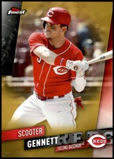Scooter Gennett 2019 Finest 5x7 Gold #58 /10 Reds