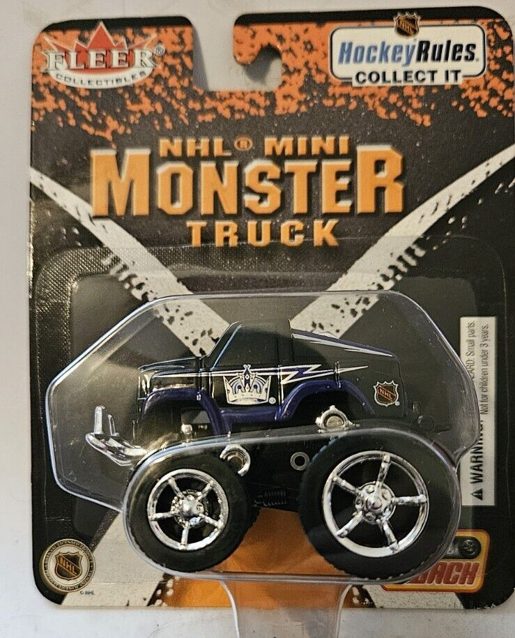 2003-04 Los Angeles Kings Die Cast Mini Monster Truck NHL Fleer 1:64