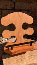 Image of Wooden Cookbook Stand Recipe Holder – Kitchen Book Stand for Cooking & Baking